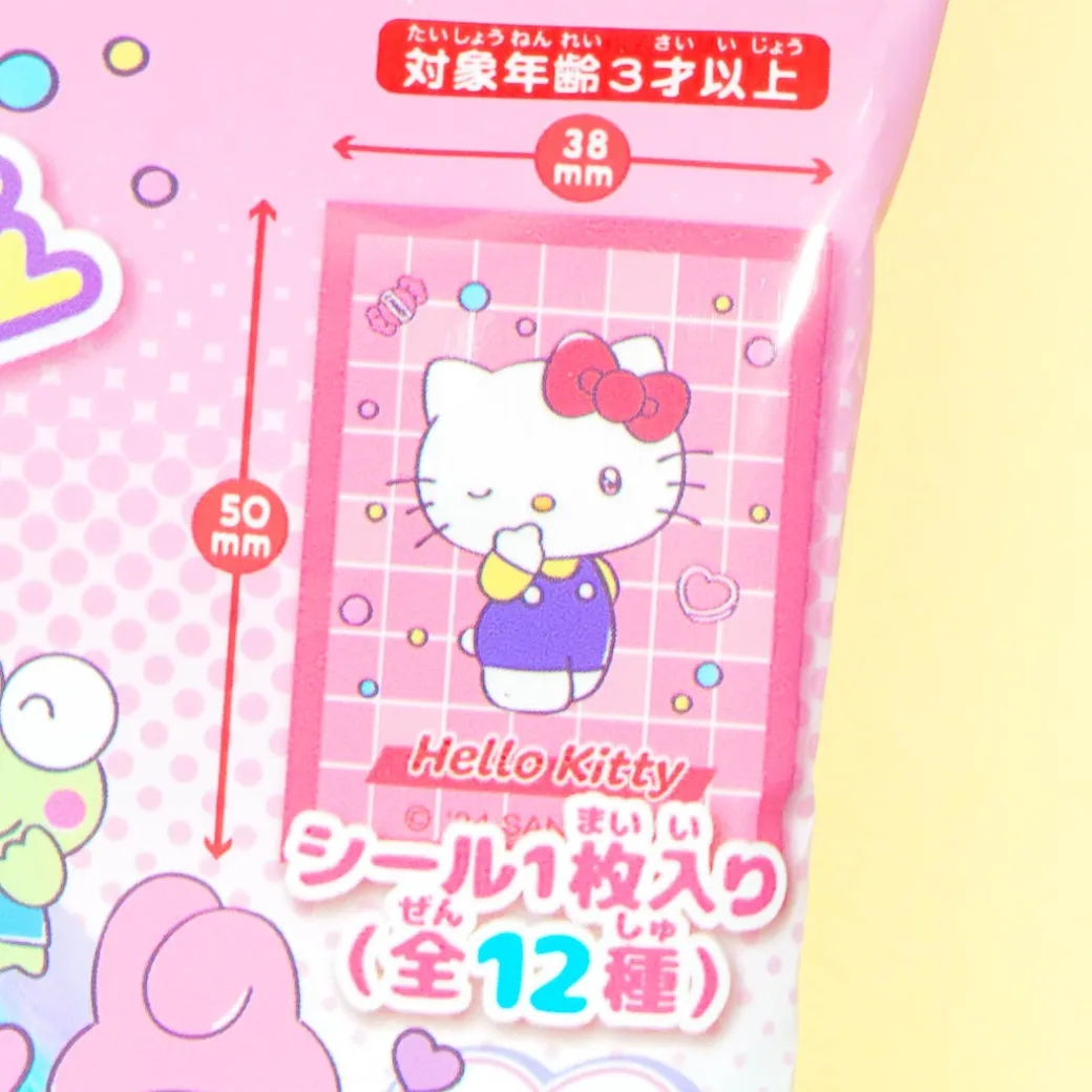 Sanrio Characters Colorful Cotton Candy - Six Flavors