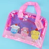 Sanrio Characters Cream Soda Clear Vinyl Boston Bag