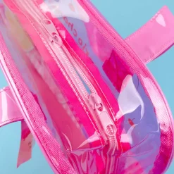 Sanrio Characters Cream Soda Clear Vinyl Boston Bag