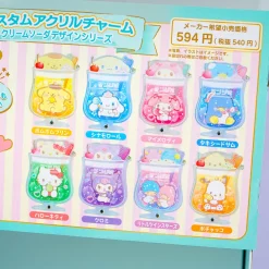 Sanrio Characters Cream Soda Custom Acrylic Charm
