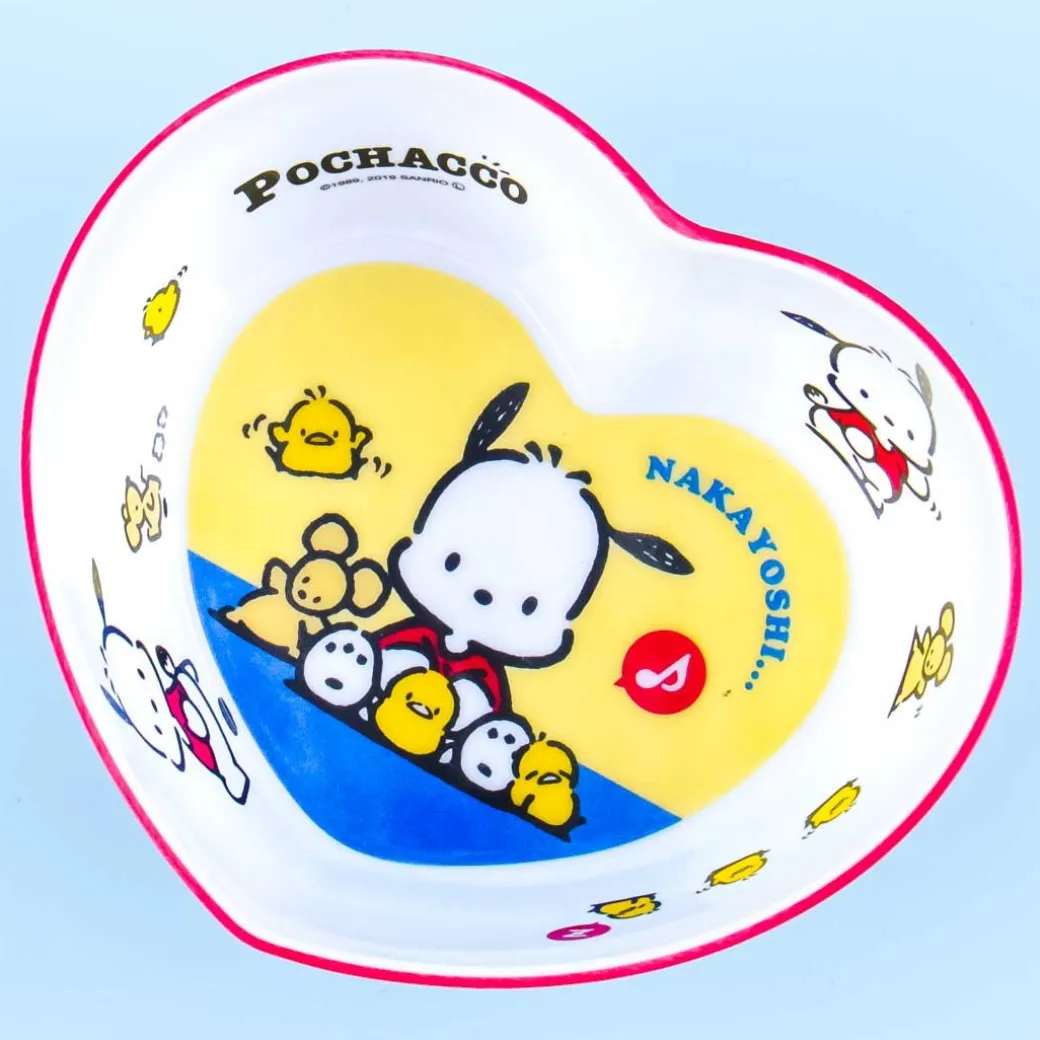Sanrio Characters Daisuki Heart Accessory Bowl - Pochacco