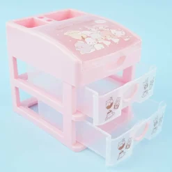 Sanrio Characters Dessert 2-Drawer Clear Chest Box