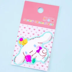Sanrio Characters Die Cut Sticker - Flower Cinnamoroll