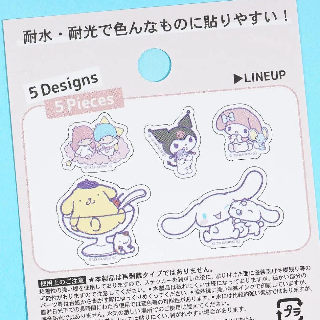 Sanrio Characters Die-Cut Deco Stickers