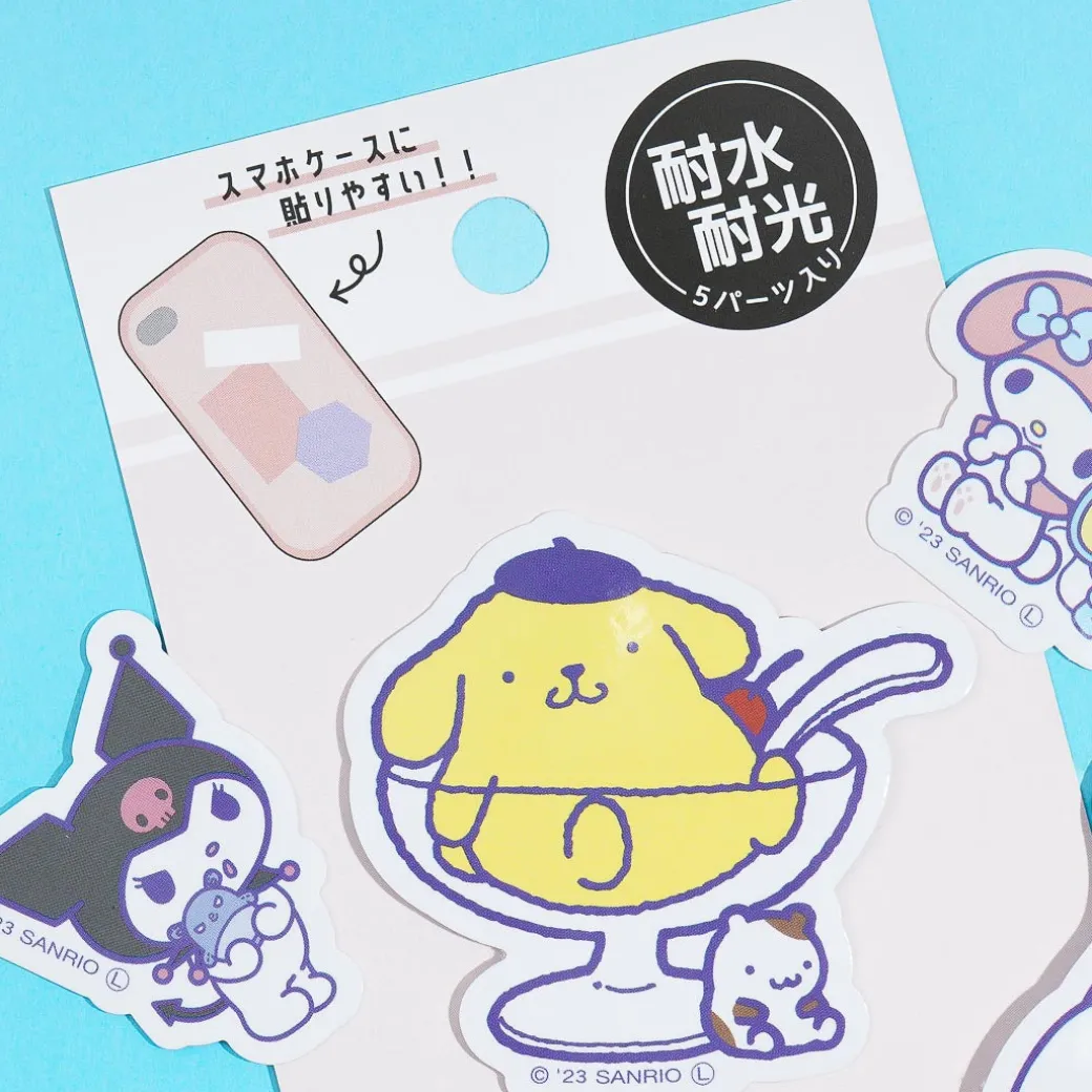 Sanrio Characters Die-Cut Deco Stickers