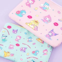 Sanrio Characters Dinosaur Flat Pouch Set