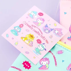 Sanrio Characters Dinosaur Flat Pouch Set