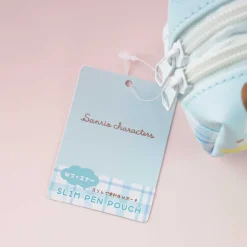 Sanrio Characters Double Zipper Slim Pen Pouch