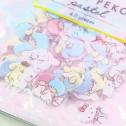 Sanrio Characters Drop Peko Pastel Sticker Flakes