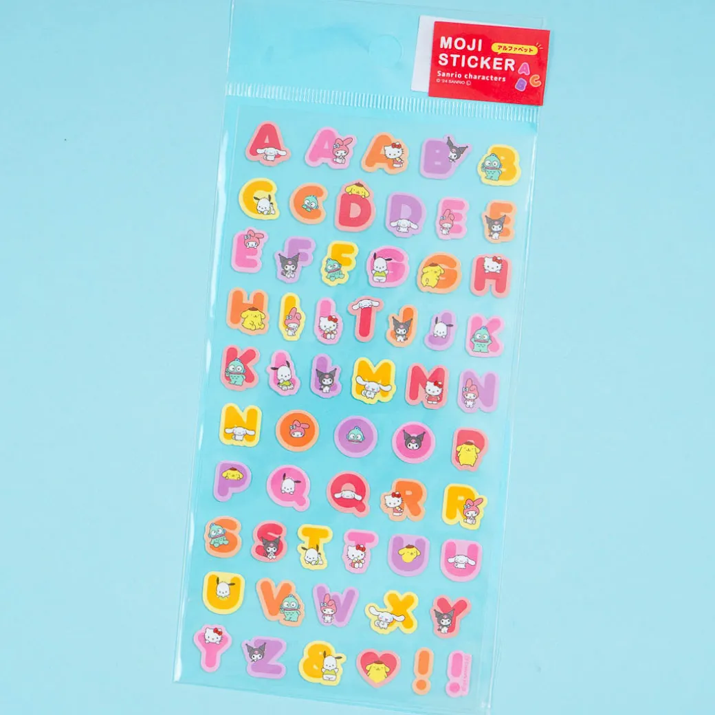 Sanrio Characters English Alphabet Stickers