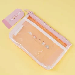 Sanrio Characters Faces Flat Pencil Case