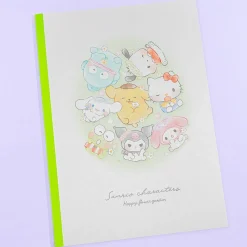 Sanrio Characters Flower Garden Notebook