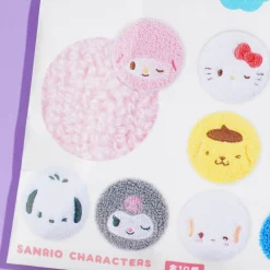 Sanrio Characters Fluffy Can Badge