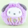 Sanrio Characters Fluffy Daruma Plushie Charm - Pochacco