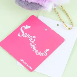 Sanrio Characters Fluffy Daruma Plushie Charm - Pochacco