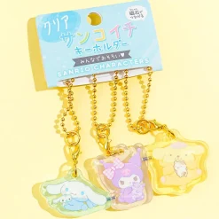Sanrio Characters Fluffy Onesie Magnetic Charm Set