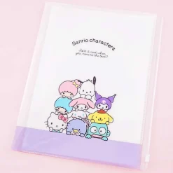 Sanrio Characters Friend Stack Multi-Slot A4 File Folder