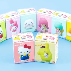 Sanrio Characters Friends Figurine & Gum Set