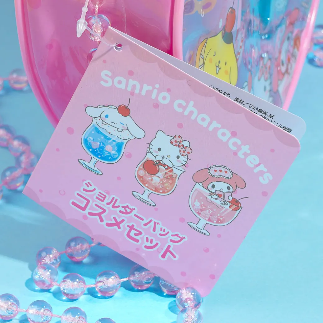 Sanrio Characters Fruit Soda Makeup Set With Bag