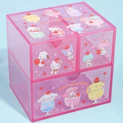 Sanrio Characters Fruity Soda Multi-Drawer Chest
