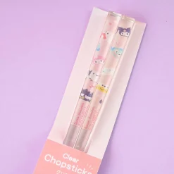 Sanrio Characters Fun Clear Chopsticks