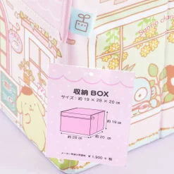 Sanrio Characters Garden Café Foldable Storage Box