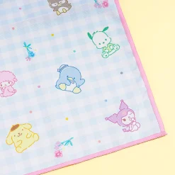 Sanrio Characters Gingham Wide Lunch Cloth