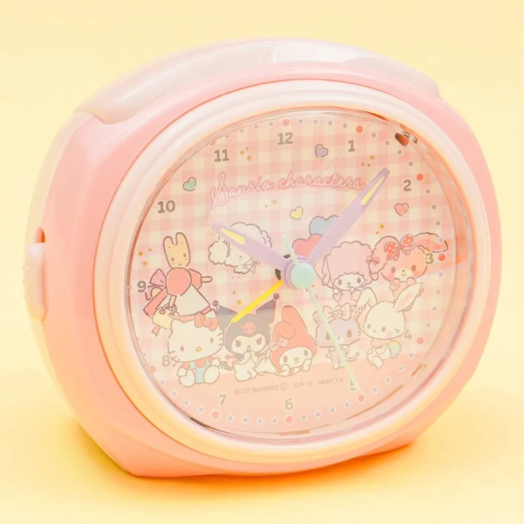 Sanrio Characters Gingham Fun Alarm Clock