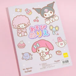 Sanrio Characters Girl Bonding Coloring Book