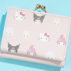 Sanrio Characters Girly Clasp Wallet