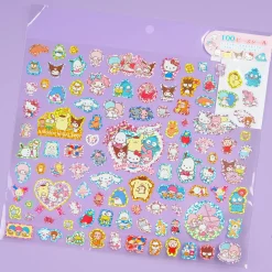 Sanrio Characters Glittery Stickers