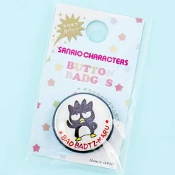 Sanrio Characters Glitter Badge - Bad Badtz Maru