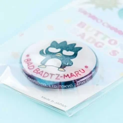 Sanrio Characters Glitter Badge - Bad Badtz Maru