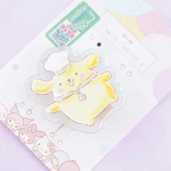 Sanrio Characters Hair Clip - Pompompurin