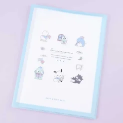 Sanrio Characters Hapidanbui Rest Day Multi-Pocket A4 File Folder