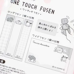 Sanrio Characters Hapidanbui Sticky Note With One-Touch Fusen