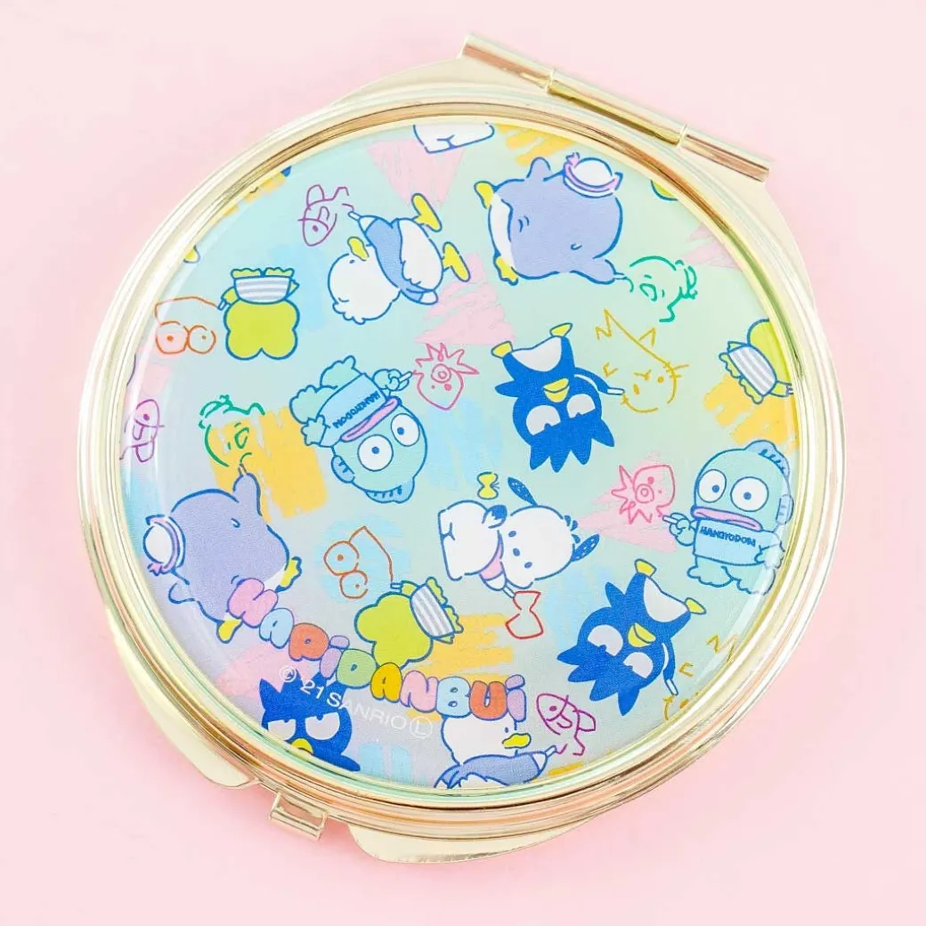 Sanrio Characters Hapidanbui Pocket Mirror