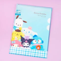 Sanrio Characters Happy Bunch File Folder With Back Pocket