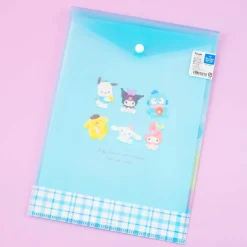 Sanrio Characters Happy Bunch File Folder With Back Pocket