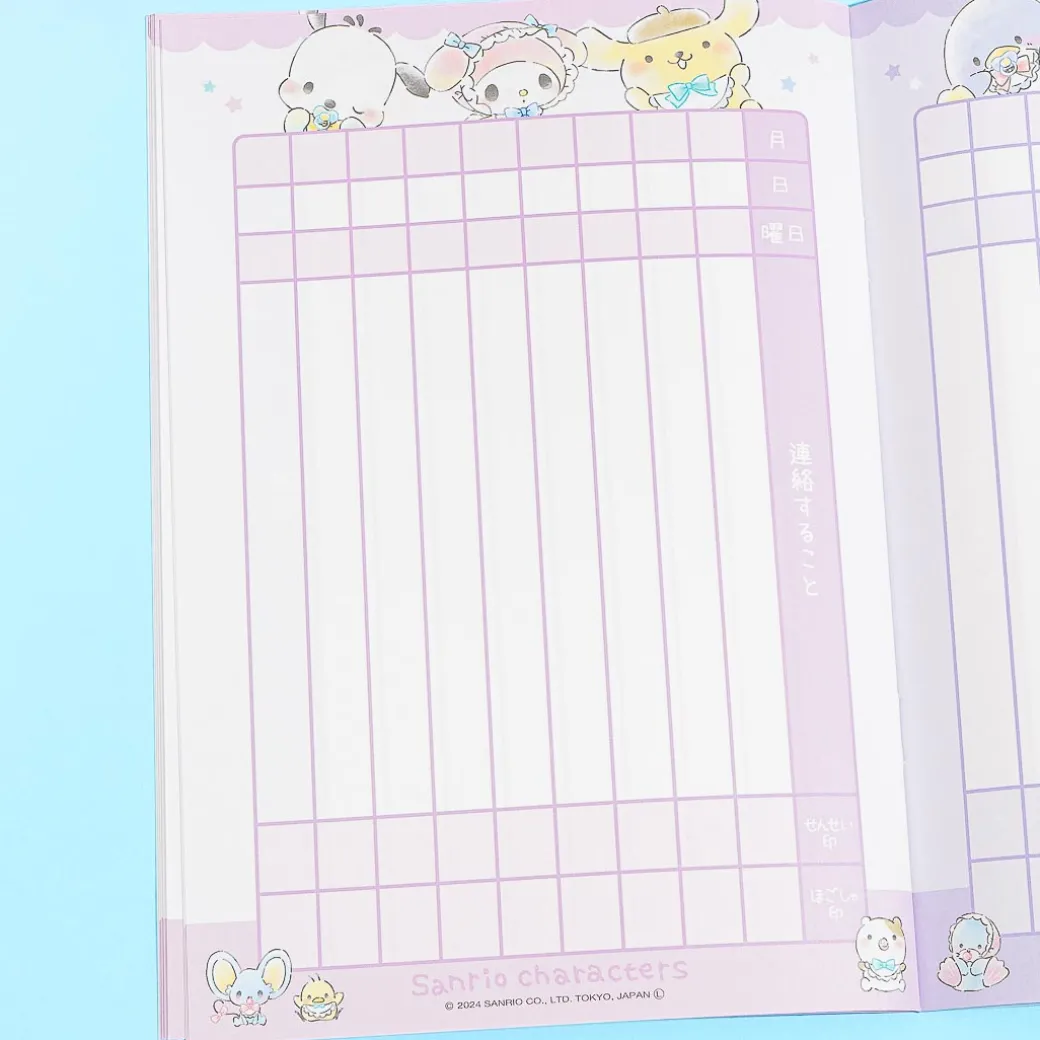 Sanrio Characters Happy Babies Contact Notebook