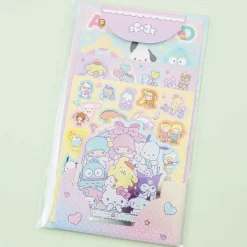 Sanrio Characters Happy Day Paper Sticker Set