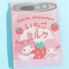Sanrio Characters Happy Drink Mini Memo - Strawberry