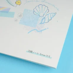 Sanrio Characters Happy Sea Grid Notebook