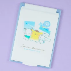 Sanrio Characters Happy Trio Folding Vanity Mirror