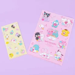 Sanrio Characters Heart Folder Set