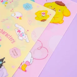 Sanrio Characters Heart Folder Set
