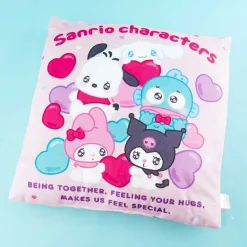 Sanrio Characters Hearts Overload Square Cushion