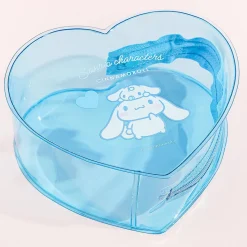 Sanrio Characters Heart-Shaped Pouch - Cinnamoroll