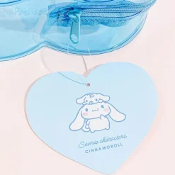 Sanrio Characters Heart-Shaped Pouch - Cinnamoroll