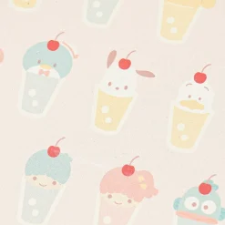 Sanrio Characters Ice Cream Soda Coaster